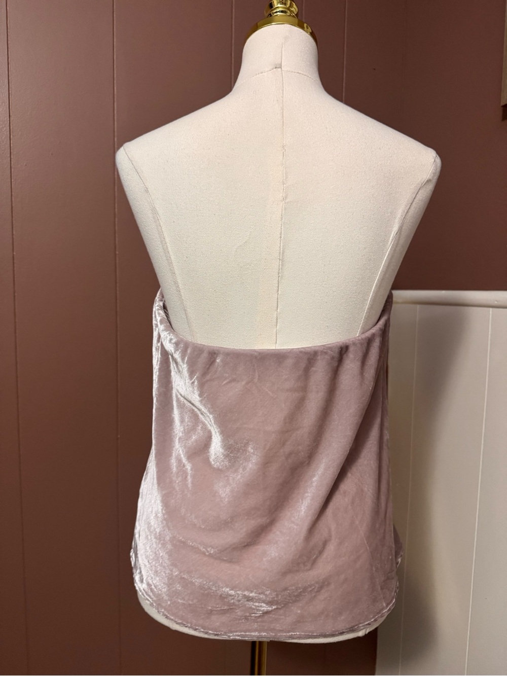 Anthropologie The Tilda Velvet Strapless Top - Picture 5 of 14